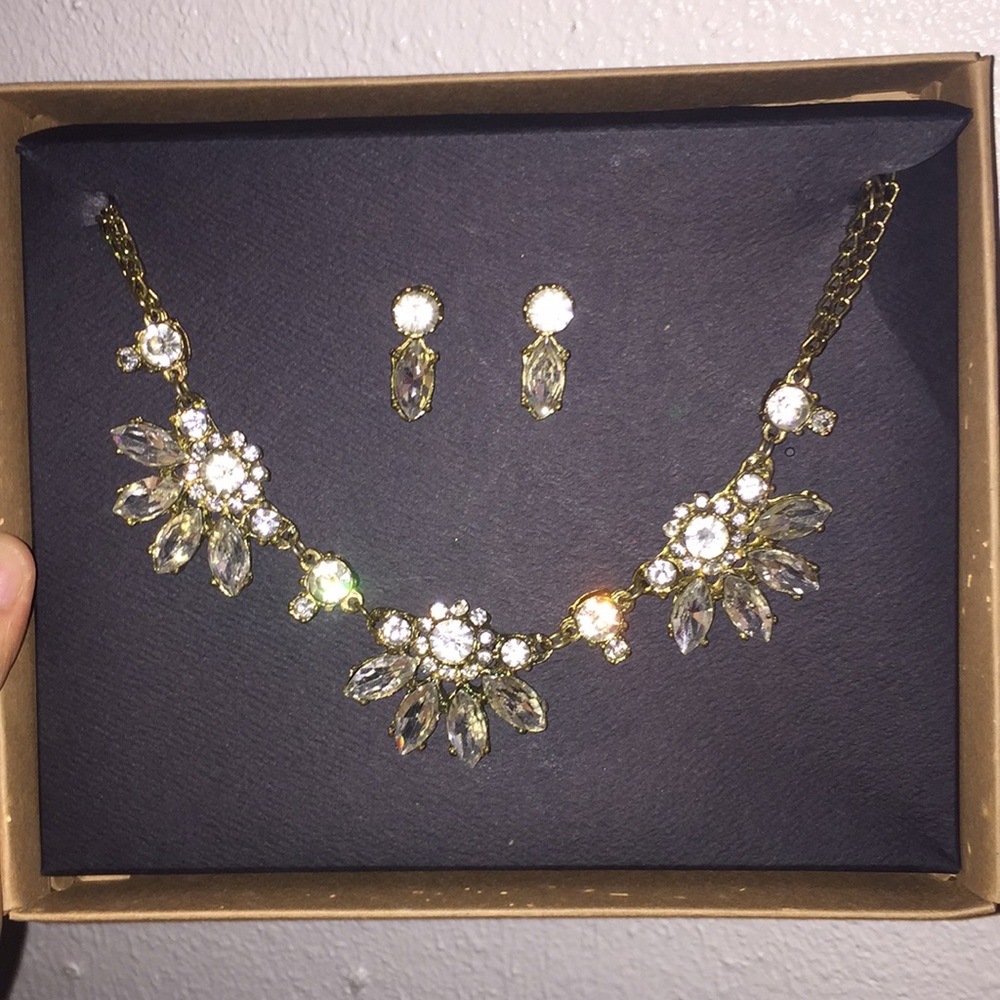 Ice Crystal Jewelry Set
